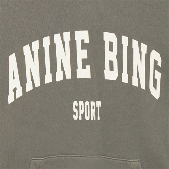 Anine Bing Harvey Sweatshirt, Dusty Olive